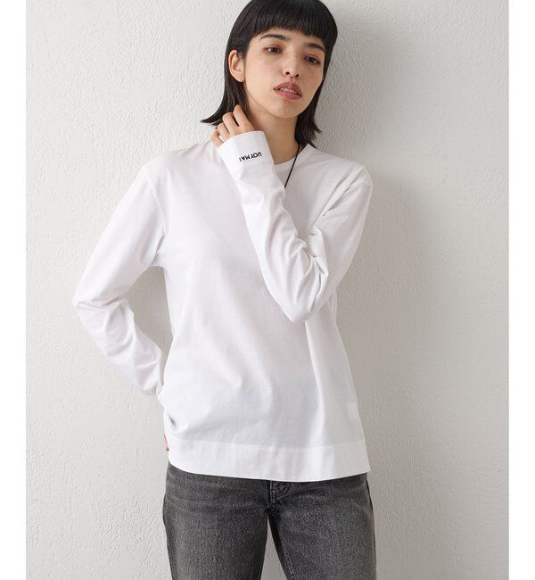 GEMINI「【GEMINI】ロゴシシュウプルオーバー」|Tシャツ・カットソー|オフホワイト