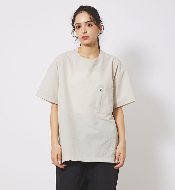 ABAHOUSE「【NANGA/ナンガ】Dot Air COMFY TEE / 吸汗速乾性 クルー」|Tシャツ・カットソー|
