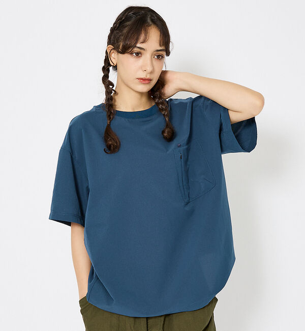 ABAHOUSE「【NANGA/ナンガ】Dot Air COMFY TEE / 吸汗速乾性 クルー」|Tシャツ・カットソー|