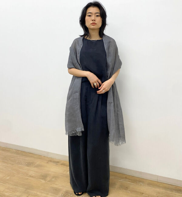 Rouge vif「【追加】【The Bagmati/ザ バグマティ】リネンストール」|マフラー|