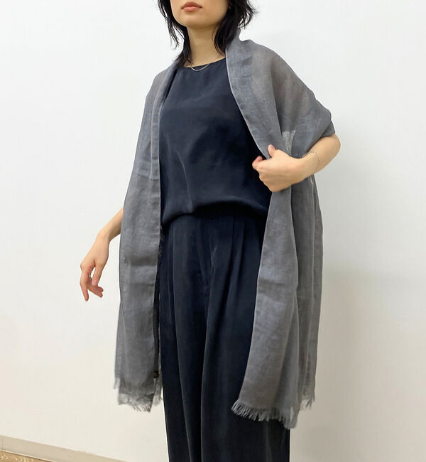 Rouge vif「【追加】【The Bagmati/ザ バグマティ】リネンストール」|マフラー|