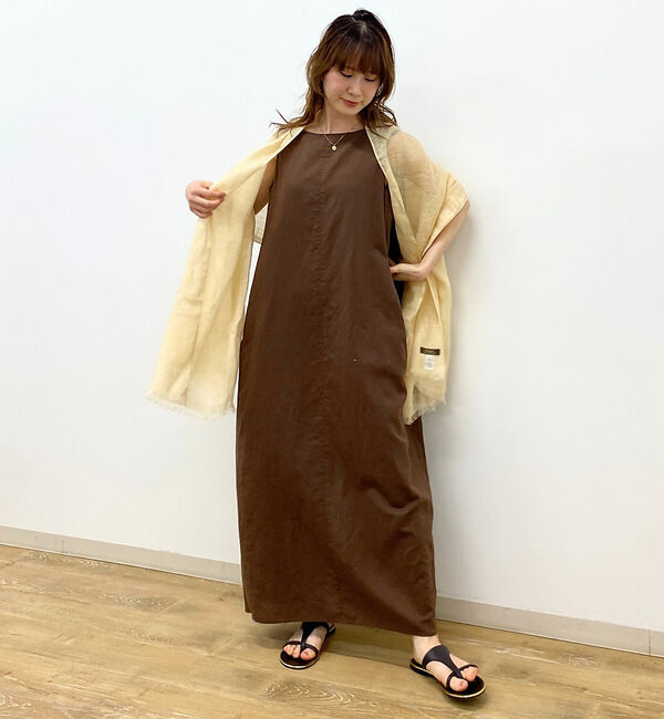 Rouge vif「【追加】【The Bagmati/ザ バグマティ】リネンストール」|マフラー|