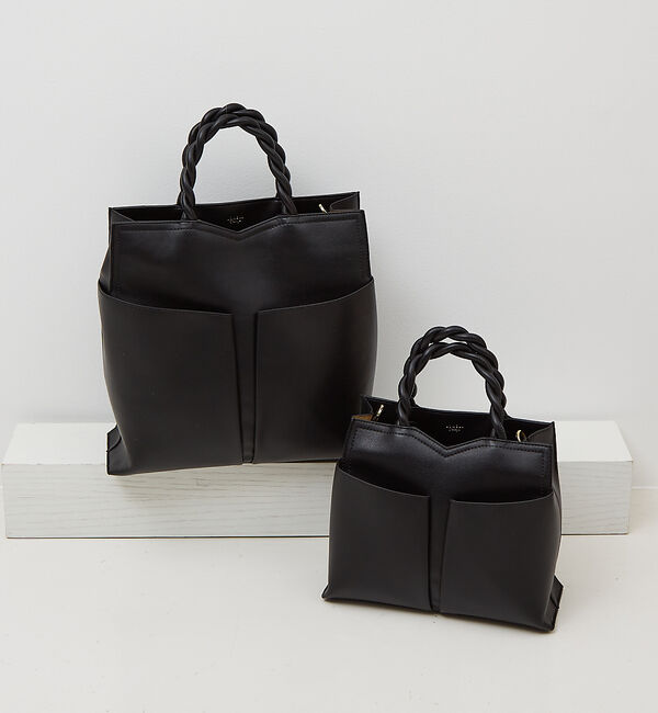 LOWELL things「Twiste/ダブルポケット2WAYトート L」|トートバッグ|