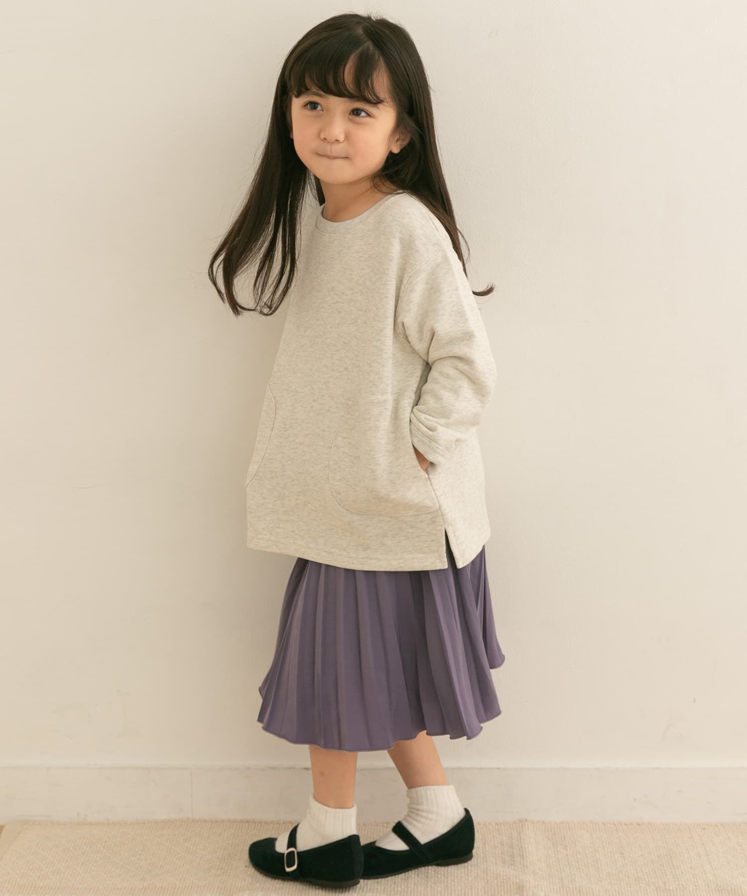 URBAN RESEARCH DOORS「『親子リンク』ランダムプリーツスカート(KIDS)」|その他|