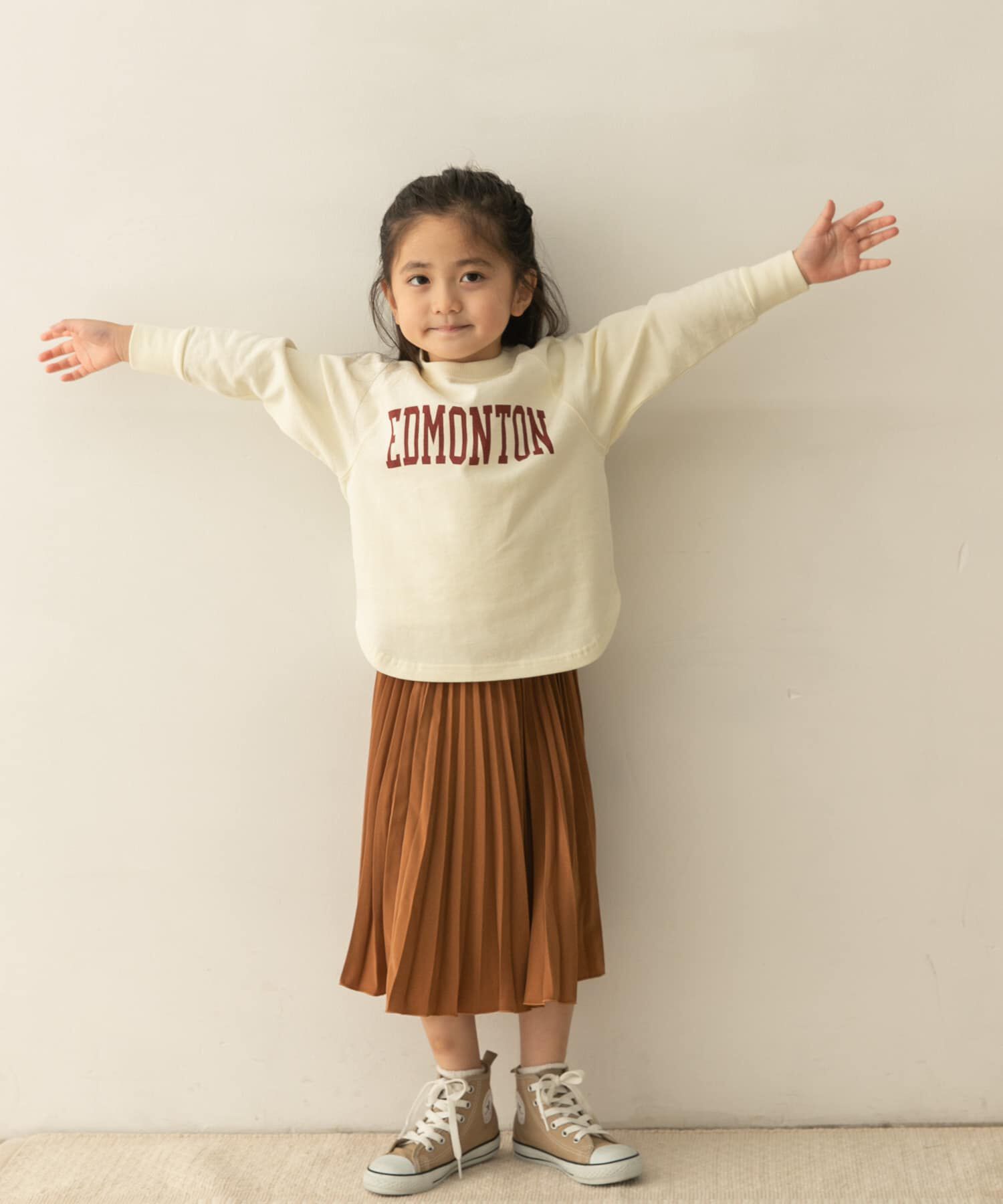 URBAN RESEARCH DOORS「『親子リンク』ランダムプリーツスカート(KIDS)」|その他|