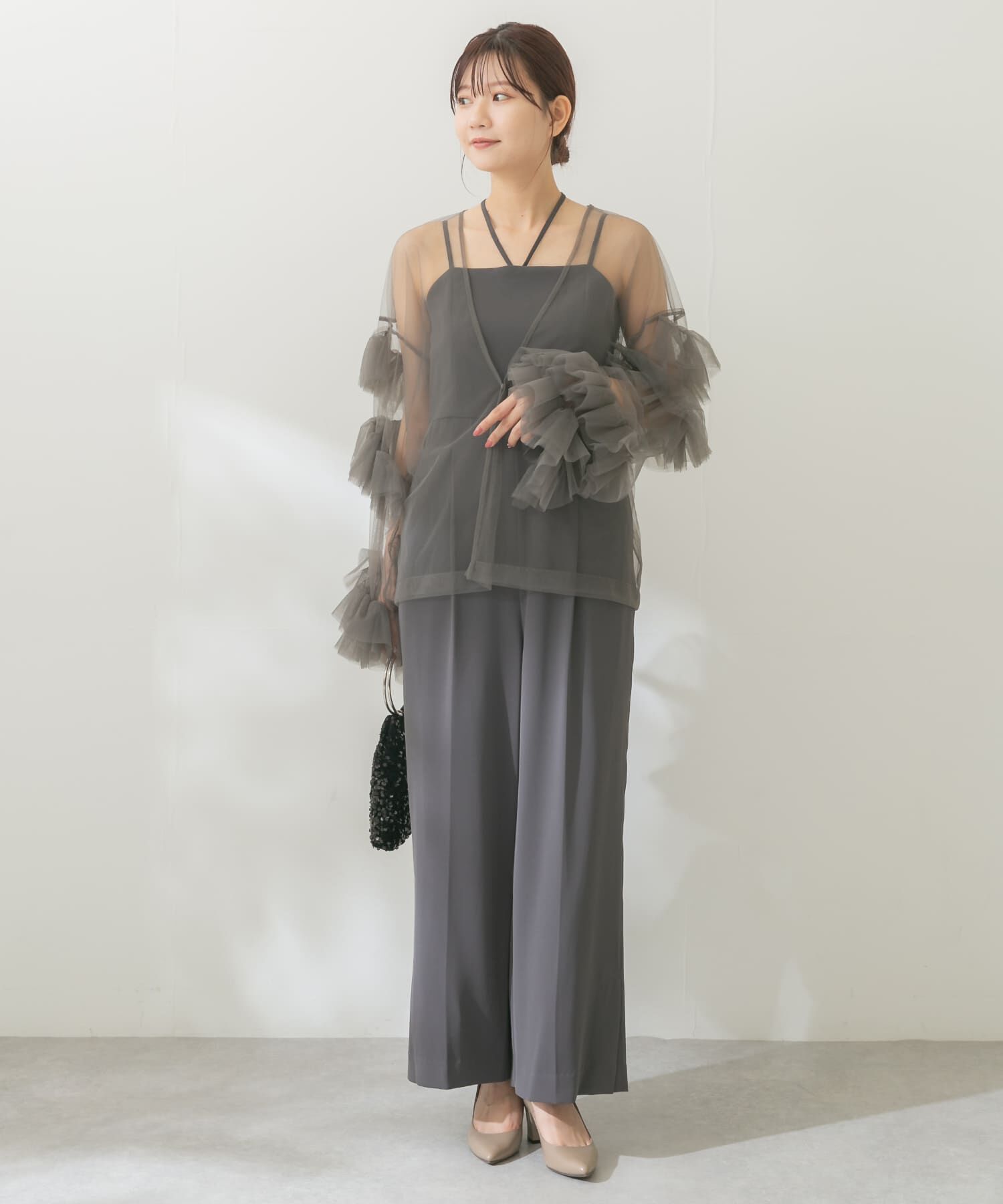 URBAN RESEARCH ROSSO「チュールブラウス&times;オールインワン」|その他|