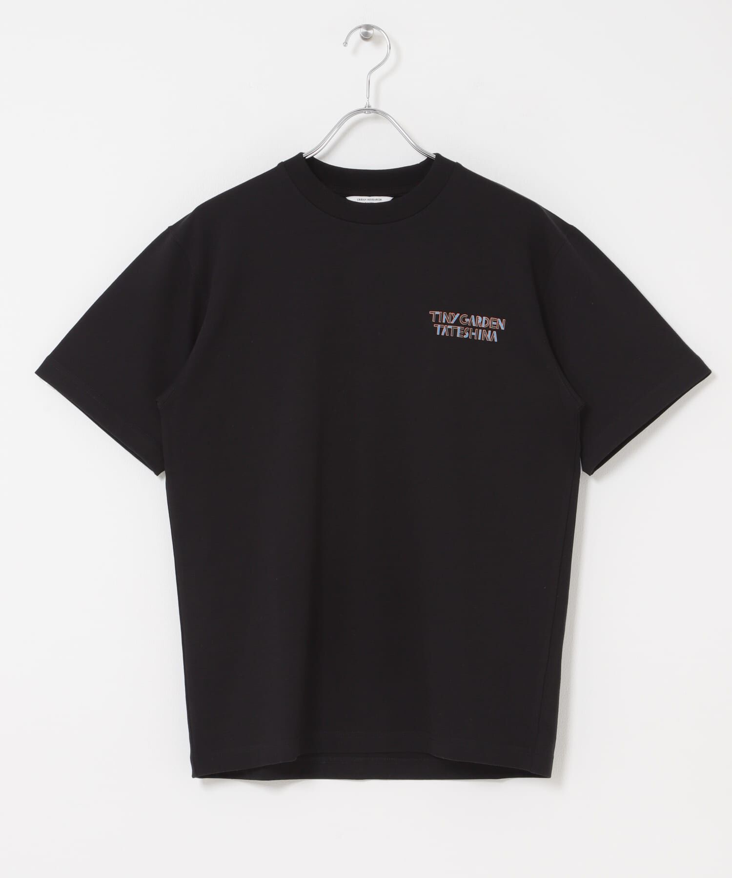 URBAN RESEARCH DOORS「TGT ロゴプリント Tシャツ」|Tシャツ・カットソー|ブラック