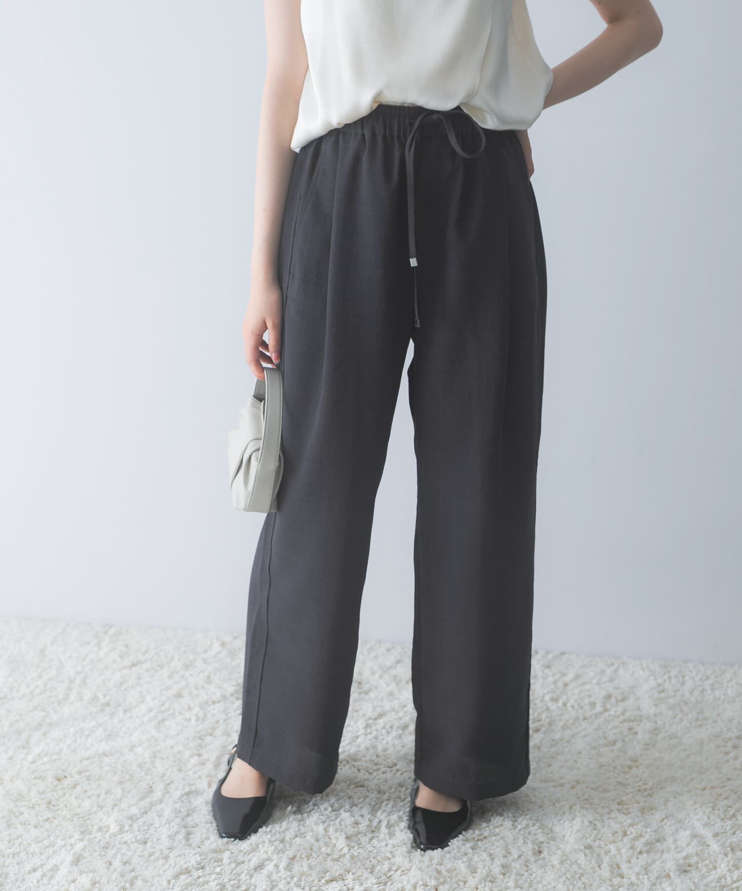 URBAN RESEARCH ROSSO「『UR TECH DRYLUXE』 イージードロストパンツ」|その他|