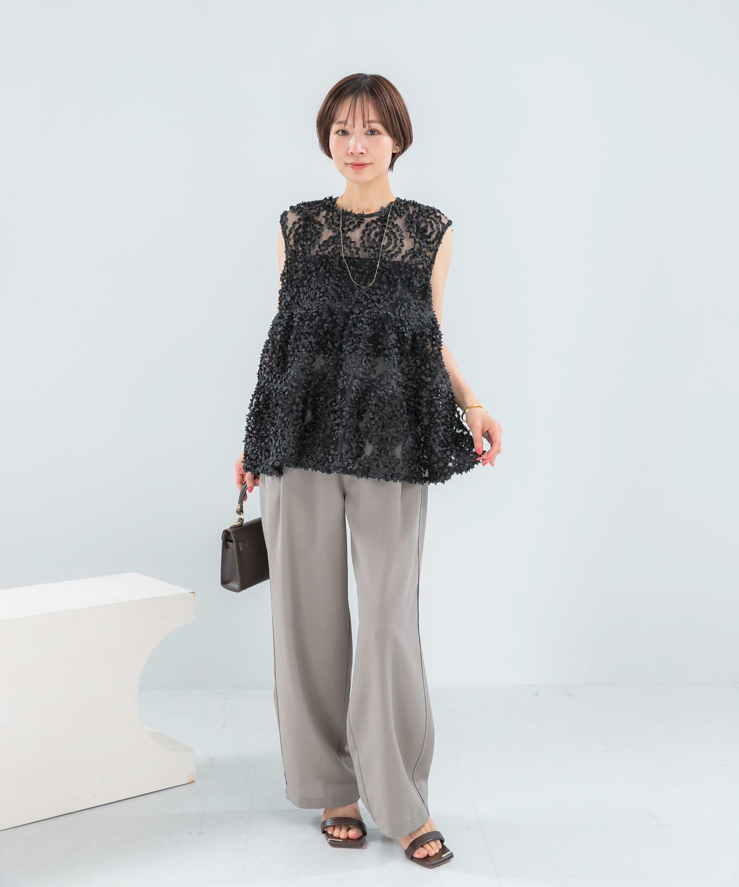 URBAN RESEARCH ROSSO「『UR TECH DRYLUXE』 イージードロストパンツ」|その他|