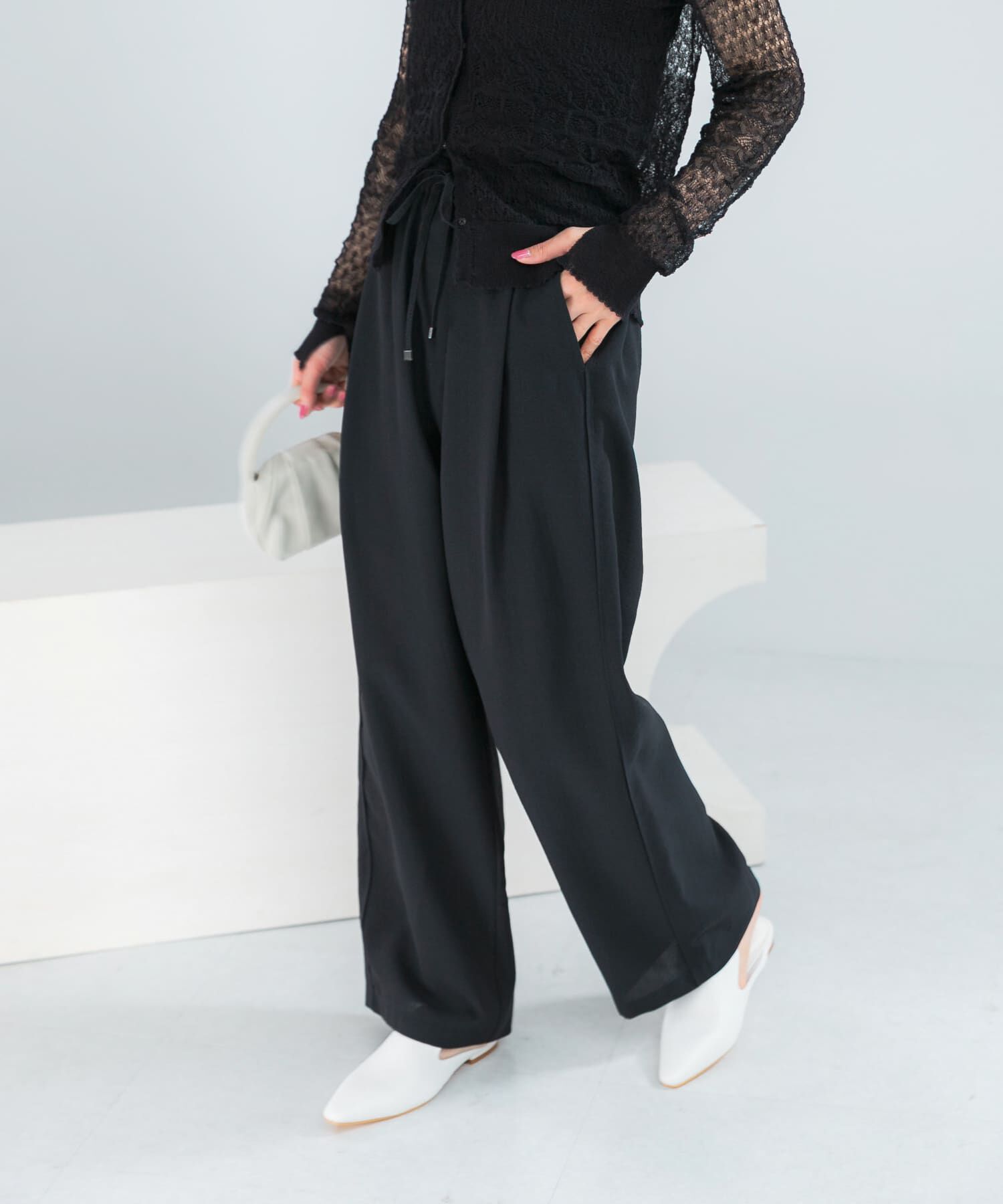 URBAN RESEARCH ROSSO「『UR TECH DRYLUXE』 イージードロストパンツ」|その他|
