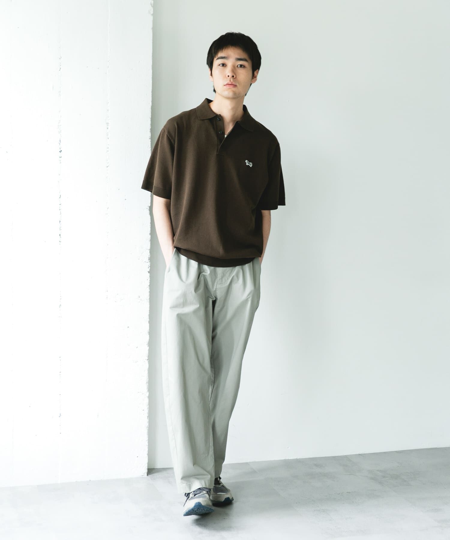 URBAN RESEARCH DOORS「『別注』PENNEYS&times;DOORS　THE FOX ハイゲージ ニットポロ」|ニット・セーター|