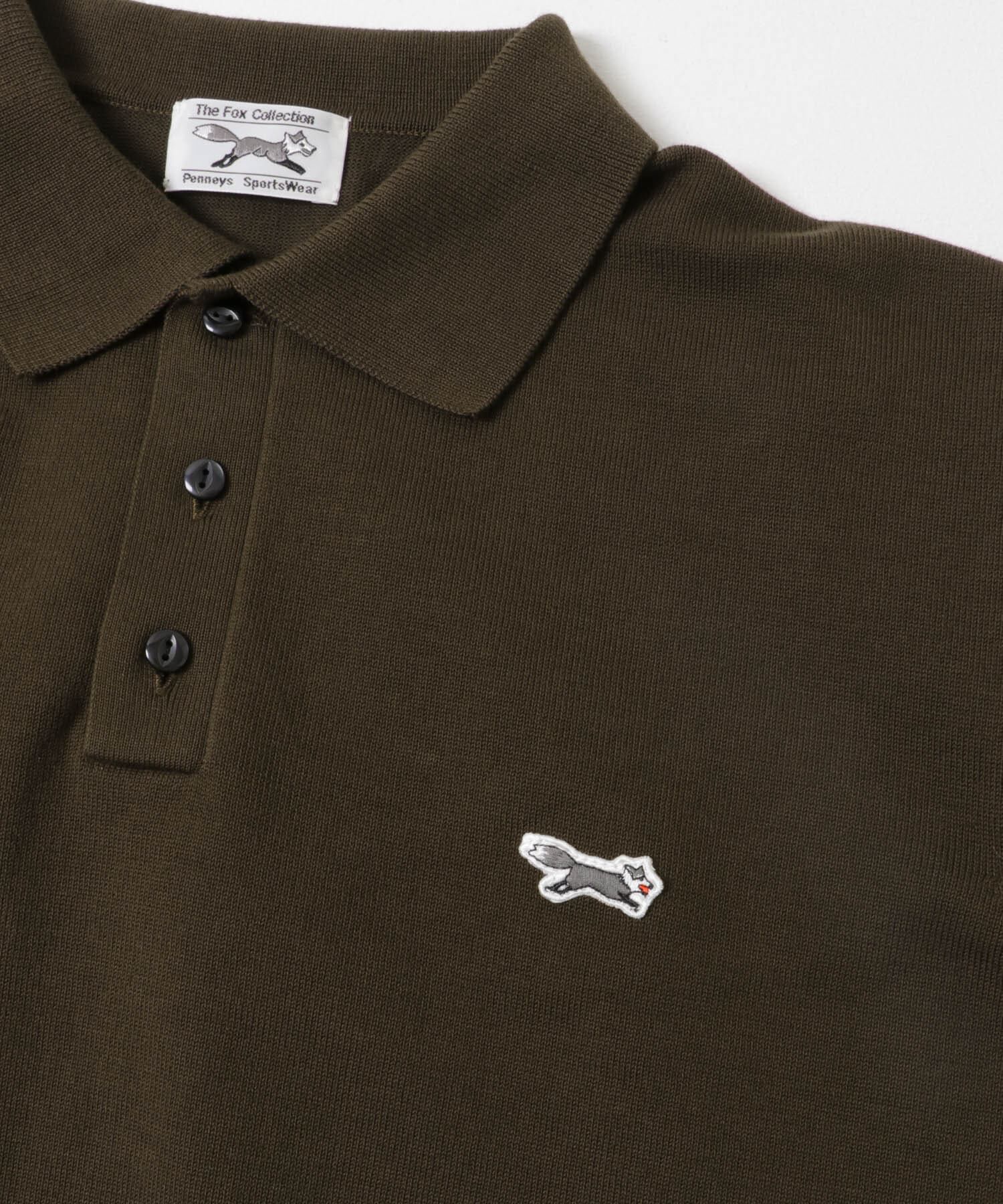 URBAN RESEARCH DOORS「『別注』PENNEYS&times;DOORS　THE FOX ハイゲージ ニットポロ」|ニット・セーター|