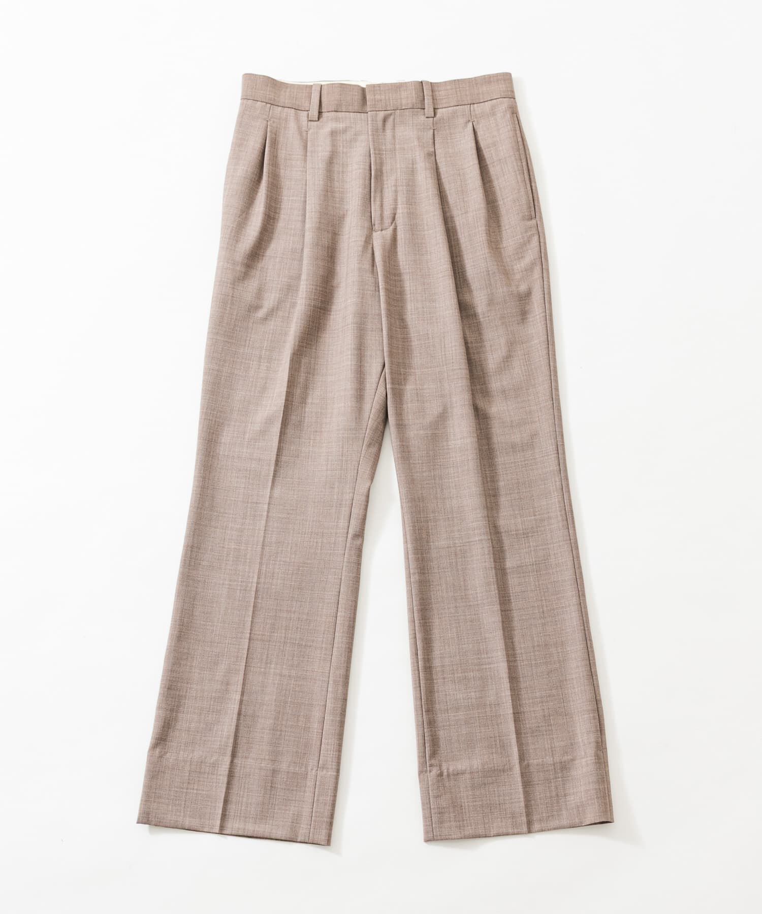 URBAN RESEARCH「TW SEMI FLARE SLACKS」|その他|ベージュ