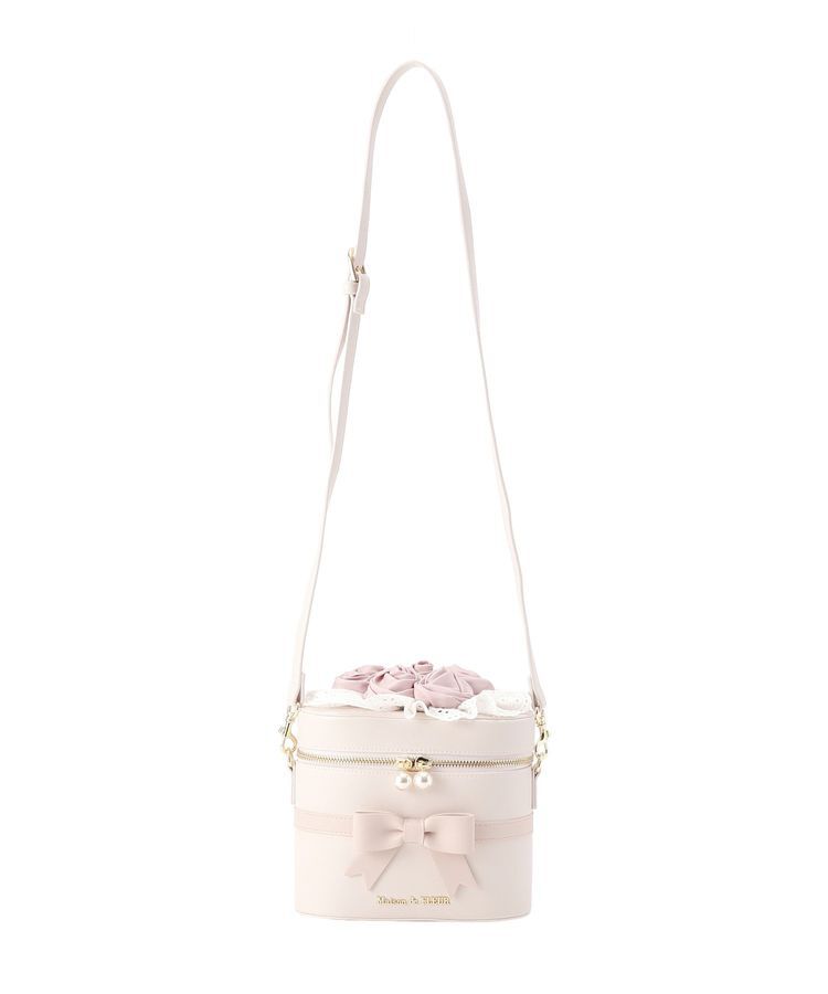 Maison de FLEUR「ローズブーケキューブショルダーバッグ」|ショルダー・メッセンジャー|
