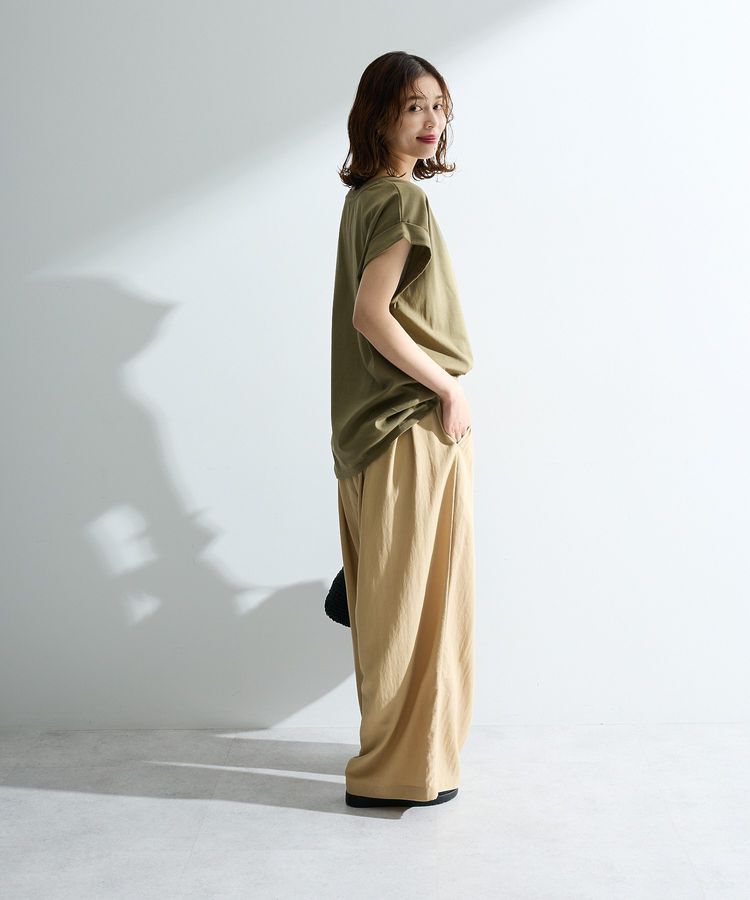 Green Parks「【適ON】汗染み防止フレンチロゴTシャツ」|Tシャツ・カットソー|