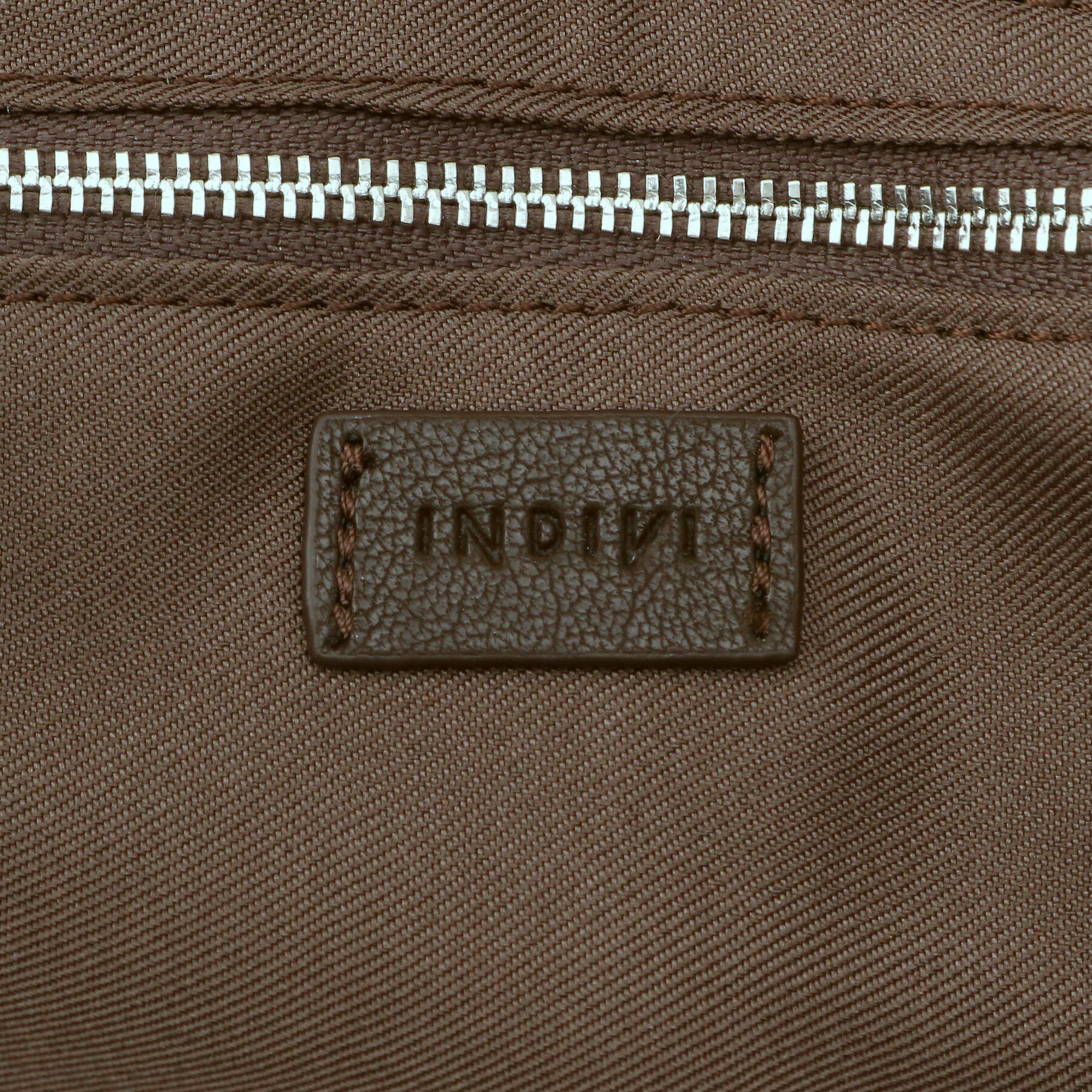 INDIVI「【合皮／2WAY】チャーム付きドロストソフトレザーバッグ」|トートバッグ|