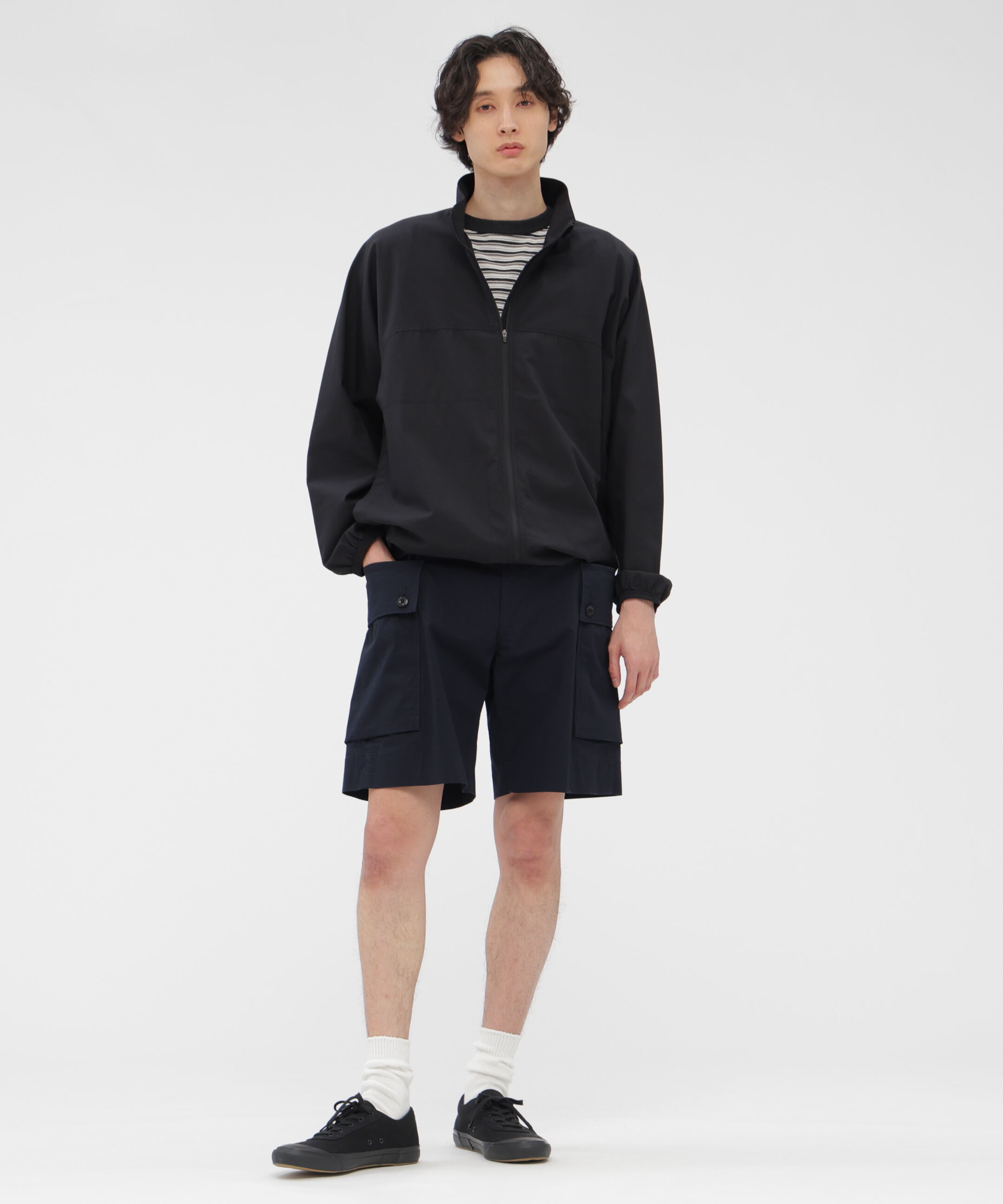 MHL.「COTTON NYLON RIPSTOP BLOUSON」|ブルゾン・スタジャン|