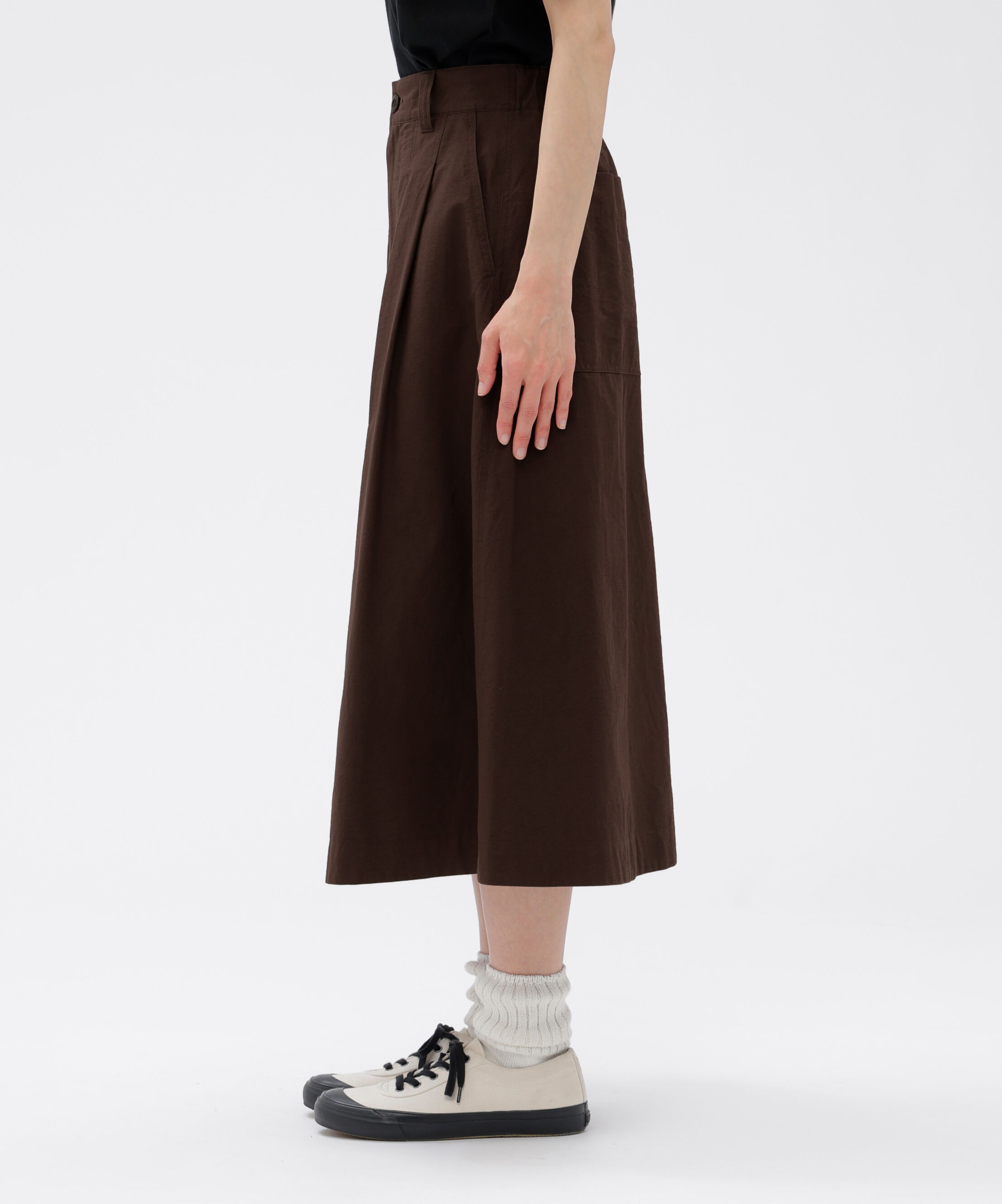 MHL.「LIGHTWEIGHT COTTON NYLON TWILL SKIRT」|スカート|