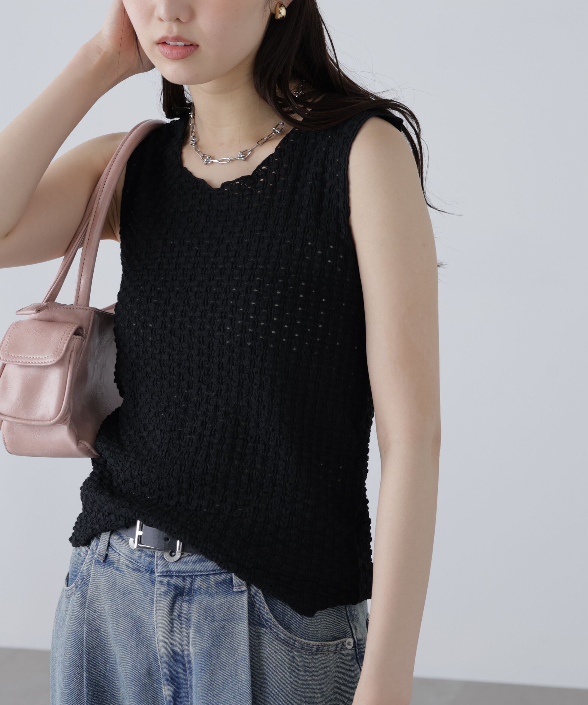  「メローノースリカットソー」|Tシャツ・カットソー|ブラック
