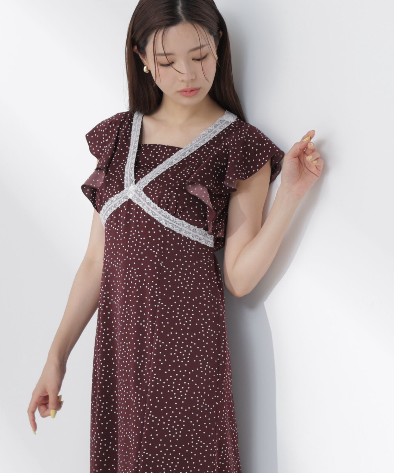 PROPORTION BODY DRESSING「レーストリムレディーワンピース」|ワンピース|