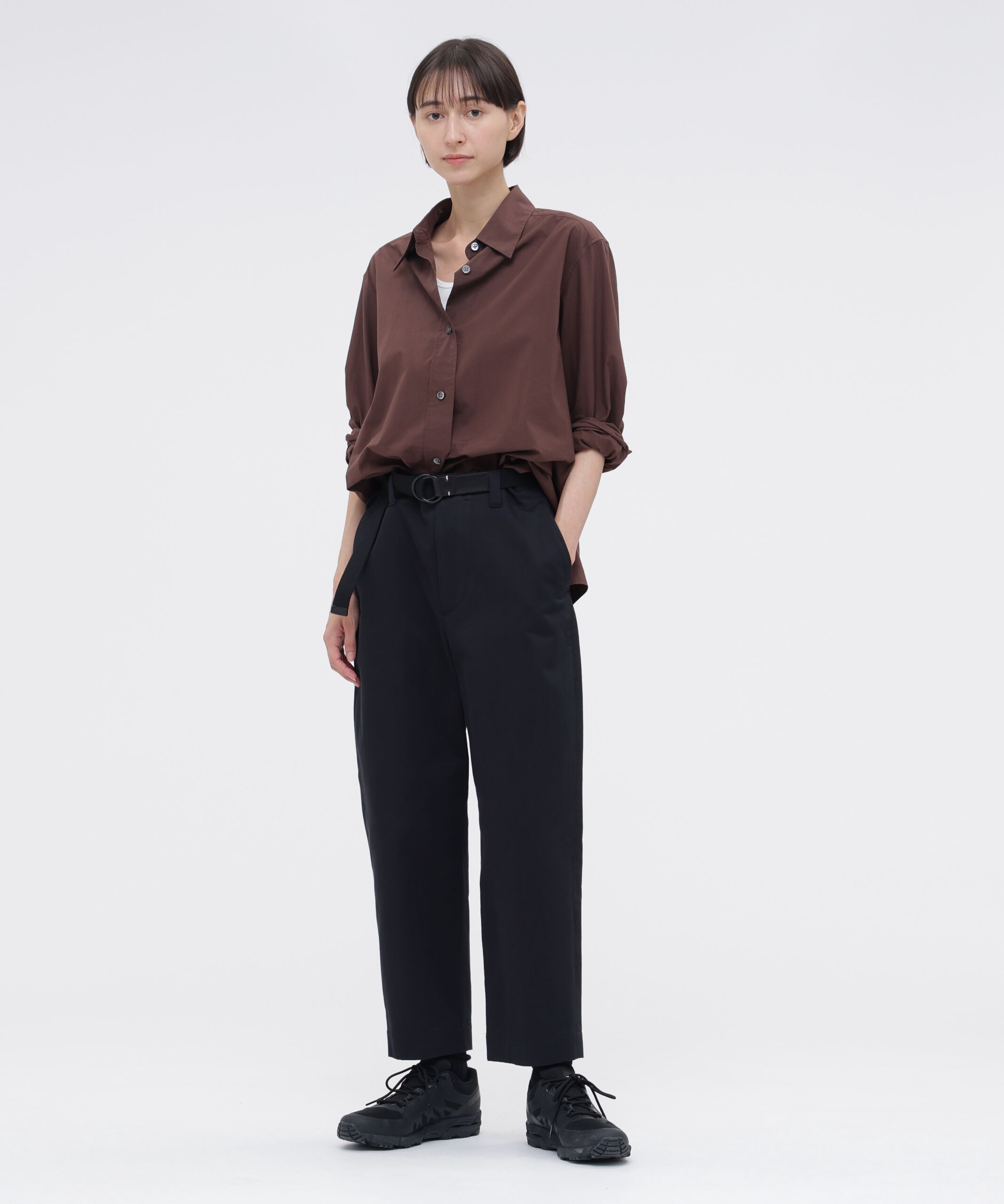  「COTTON TWILL TROUSERS」|その他|DARK NAVY1
