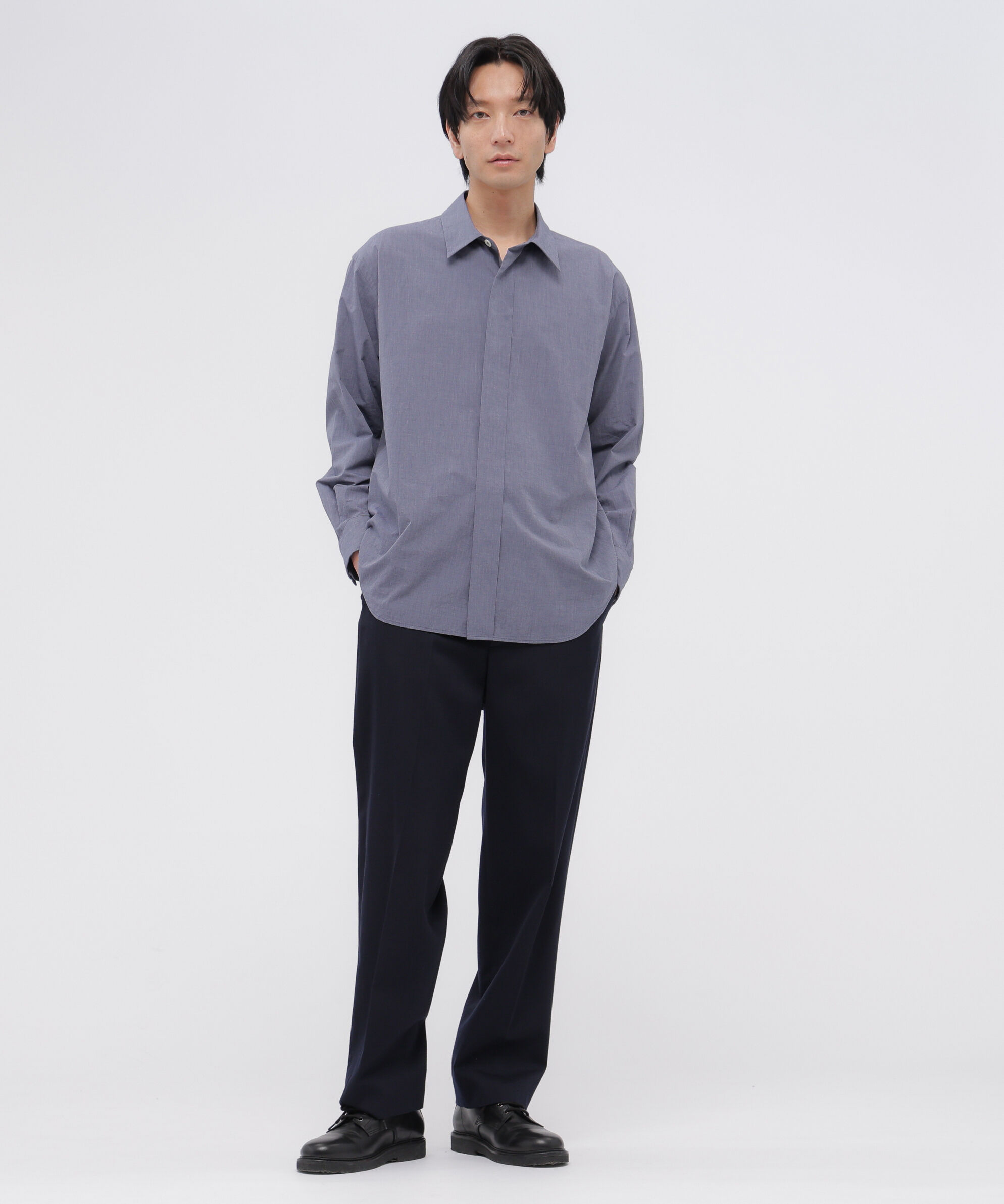 MARGARET HOWELL「WORSTED WOOL COTTON TROUSERS」|その他|