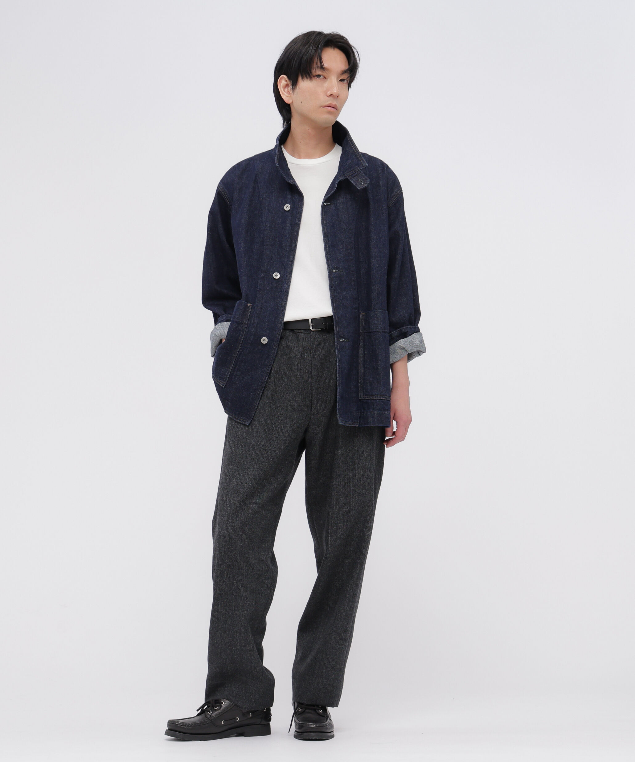 MARGARET HOWELL「WOOL PRINCE OF WALES TROUSERS」|その他|