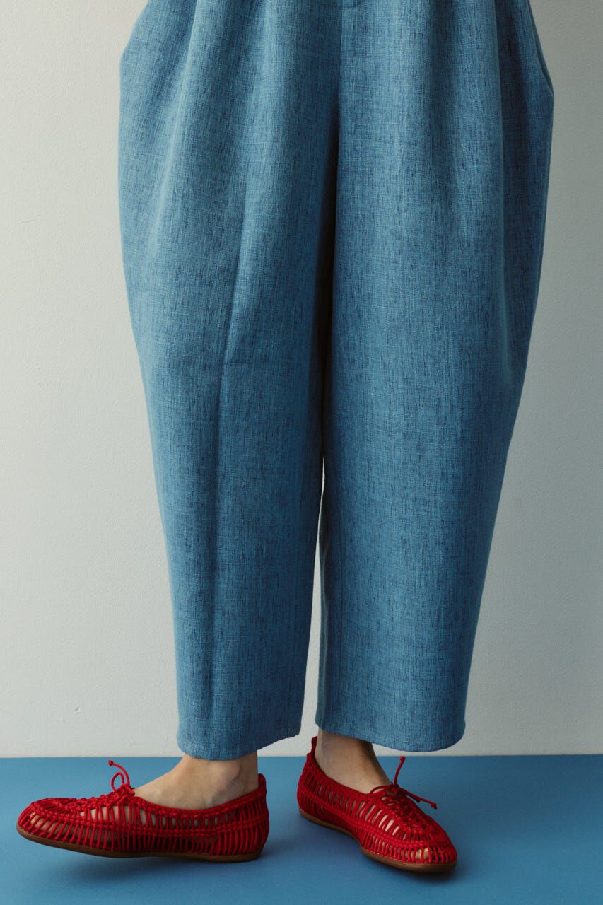 HeRIN.CYE「Tweed butcher tuck pants」|その他|