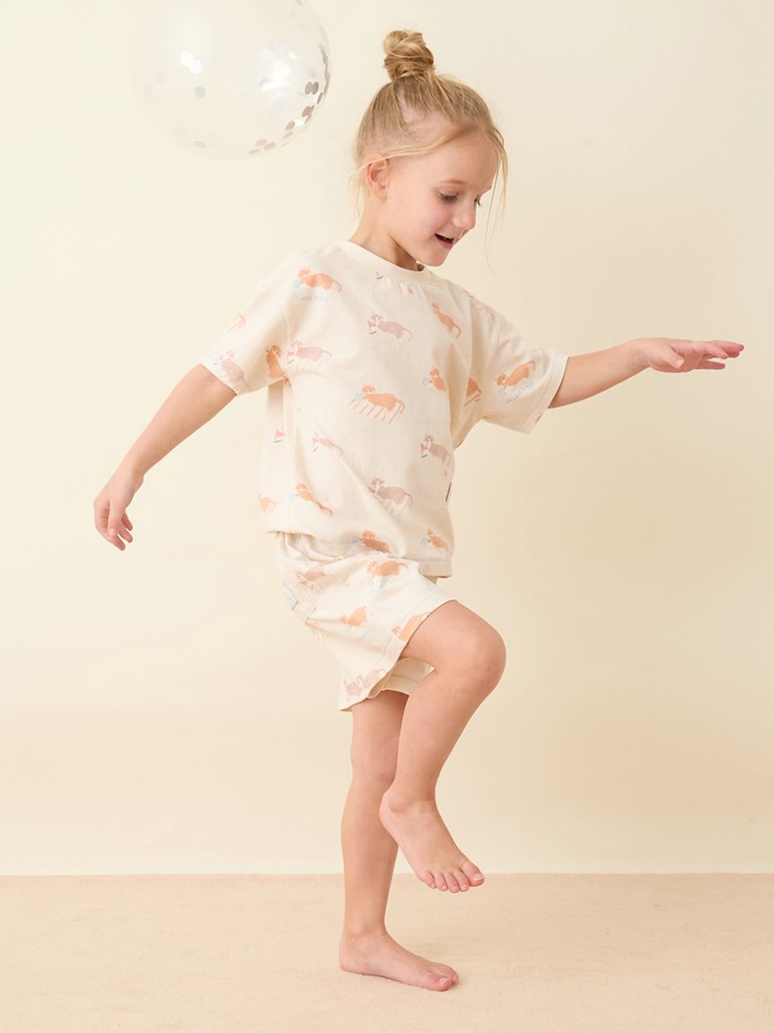 GELATO PIQUE KIDS & BABY「【KIDS】シーサイドキャット柄ショートパンツ」|その他|
