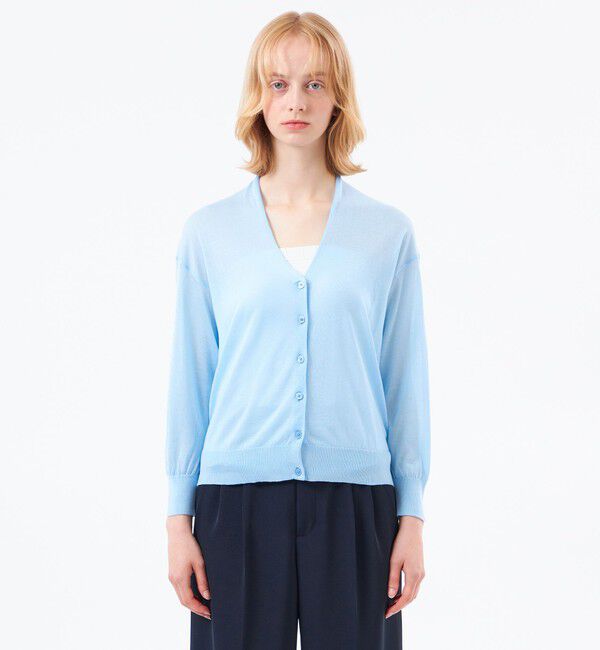 MACKINTOSH PHILOSOPHY「【WEB&一部店舗限定】【Heavenly Sheer Knit】ドルマンカーディガン」|ニット・セーター|