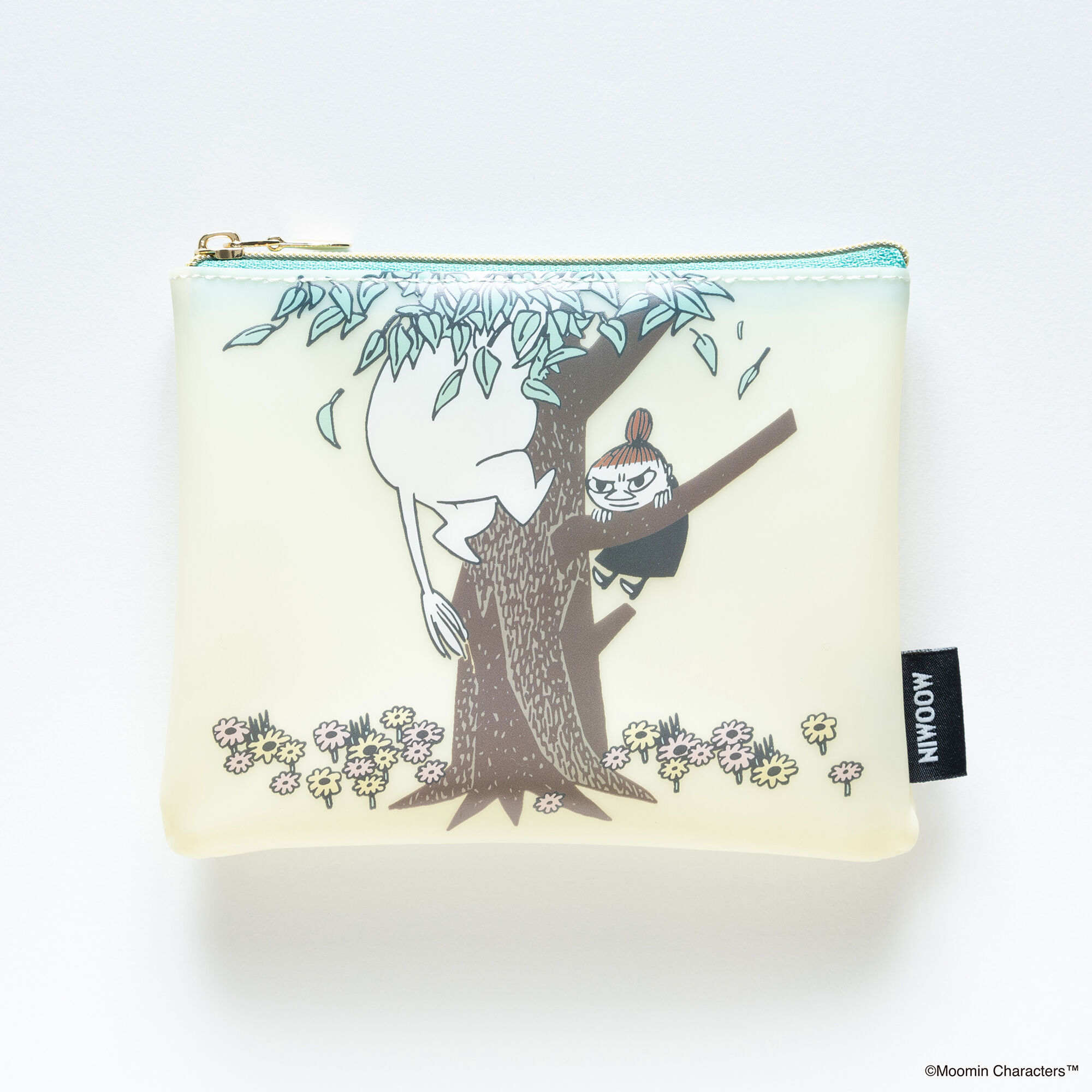  「MOOMIN COMIC MAT PVC ミニフラットポーチ」|ポーチ|IVO