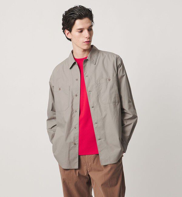 UNITED ARROWS「シオタ ダブルポケット オーバーシャツ「 SLOW &　」」|シャツ・ブラウス|