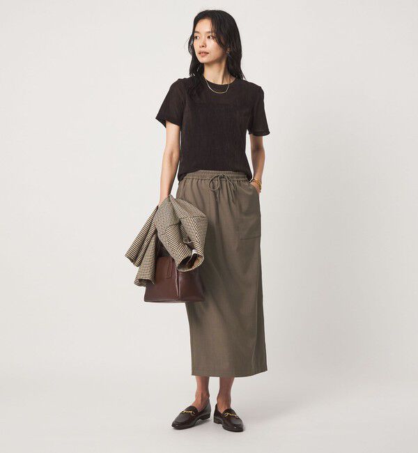 UNITED ARROWS green label relaxing「［size SHORT/TALLあり］オルマイ ツイル タイト スカート」|タイト|