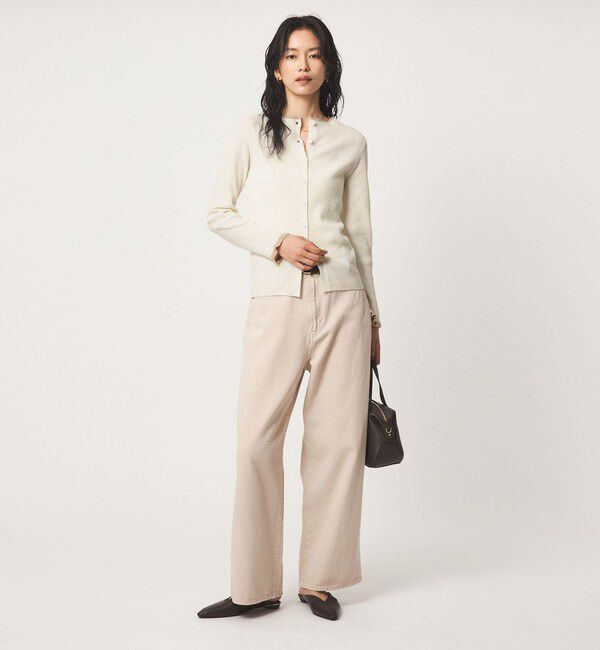UNITED ARROWS green label relaxing「ハイショク リブ ニット カーディガン」|カーディガン|