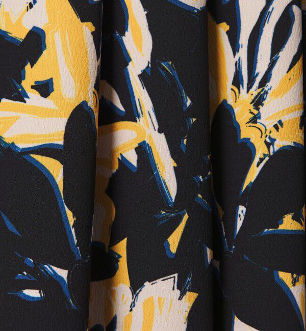 BEAUTY&YOUTH UNITED ARROWS「【WEB限定】フラワープリント タックスカート ウォッシャブル」|スカート|