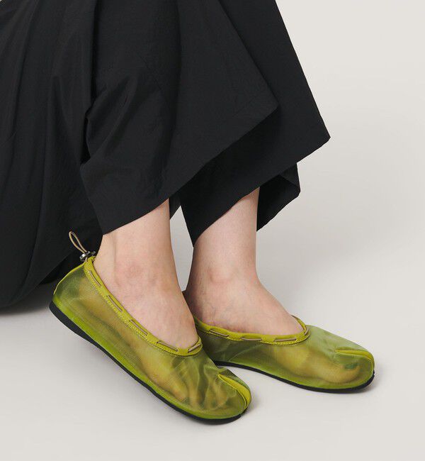BEAUTY&YOUTH UNITED ARROWS「＜PAES＞メッシュ ストリング フラットシューズ」|ローファー|