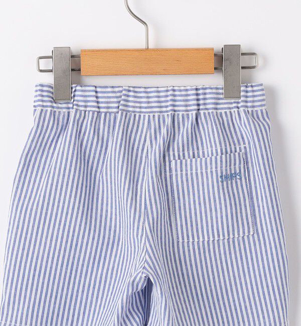 SHIPS KIDS「SHIPS KIDS:80～90cm / ベビー ストライプ ショートパンツ」|その他|