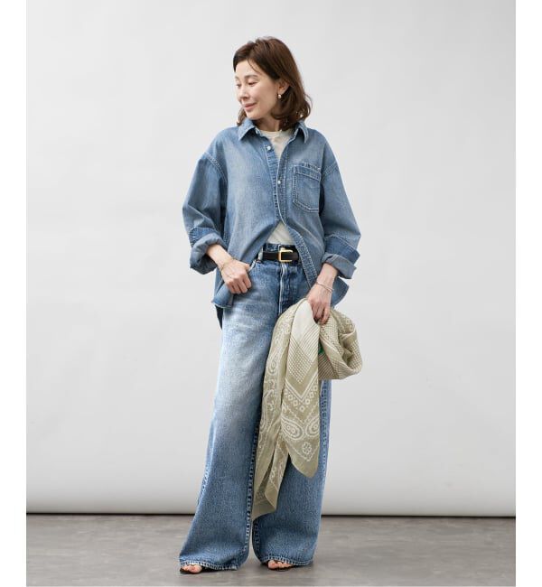 VERMEIL par iena「《追加》NEEDBY VINTAGE ニードバイ ヴィンテージ SHIBUYA N1V6V2342」|デニム|