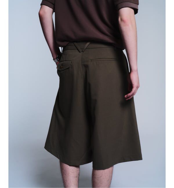 PULP「【VIA / ヴァイア】RELAX SHORT TROUSERS」|その他|カーキ