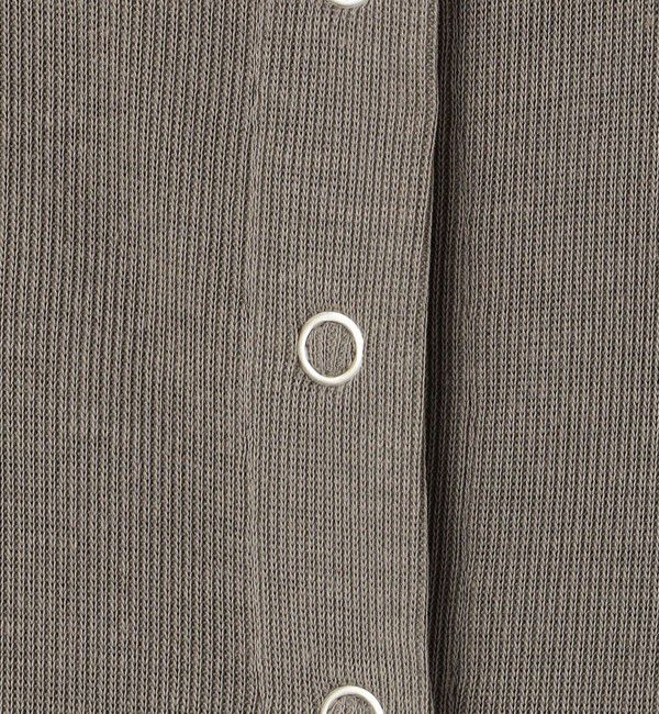 NOLLEY'S sophi「【BECシリーズ】《セットアップ対応》ウォッシャブルフィブリルテレコレース付きカーデ」|カーディガン|