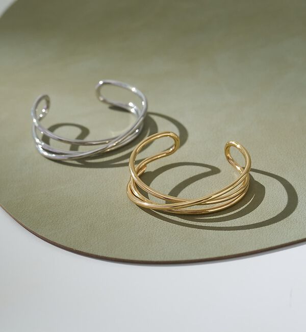 collex「【dignif】【金属アレルギー対応】バングル　Trinity Line」|ブレスレット・バングル|