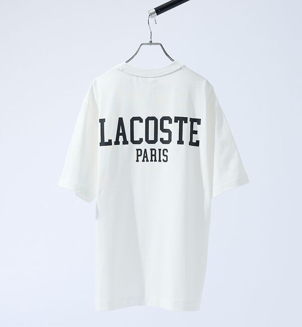 ABAHOUSE「【LACOSTE / ラコステ】BACK PRINT BASIC TEE / バ」|Tシャツ・カットソー|