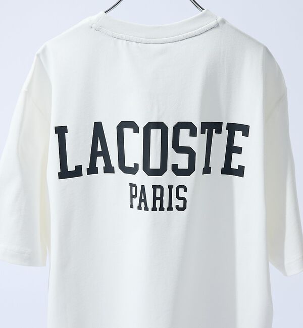 ABAHOUSE「【LACOSTE / ラコステ】BACK PRINT BASIC TEE / バ」|Tシャツ・カットソー|