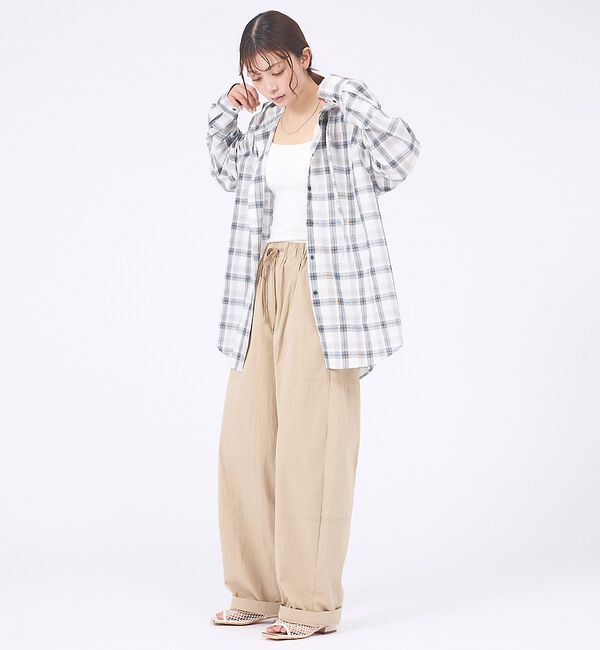 abahouse mavie「カーブイージーパンツ」|その他|