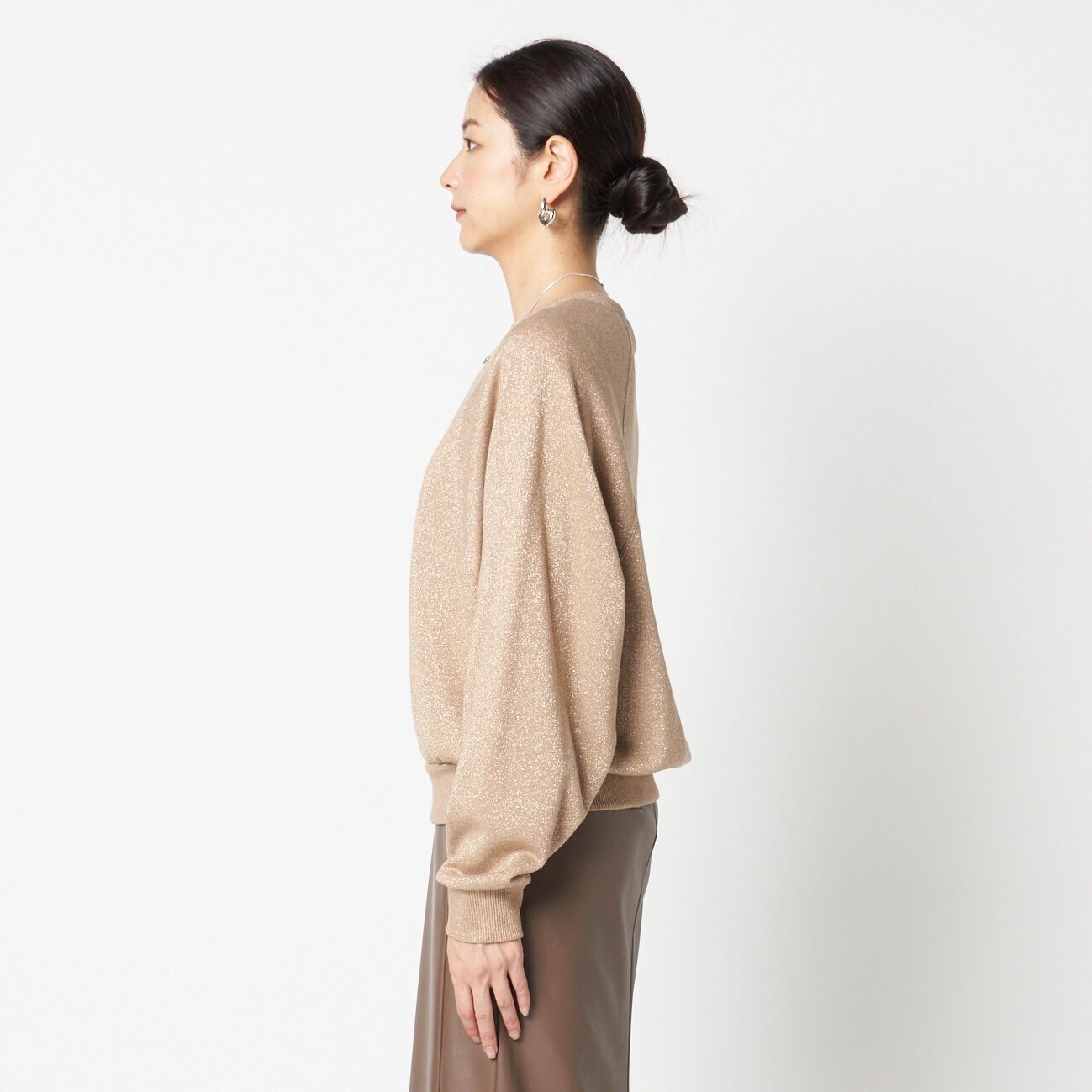 HELIOPOLE「HELIOPOLE GLITTER SWEAT SHIRT」|Tシャツ・カットソー|