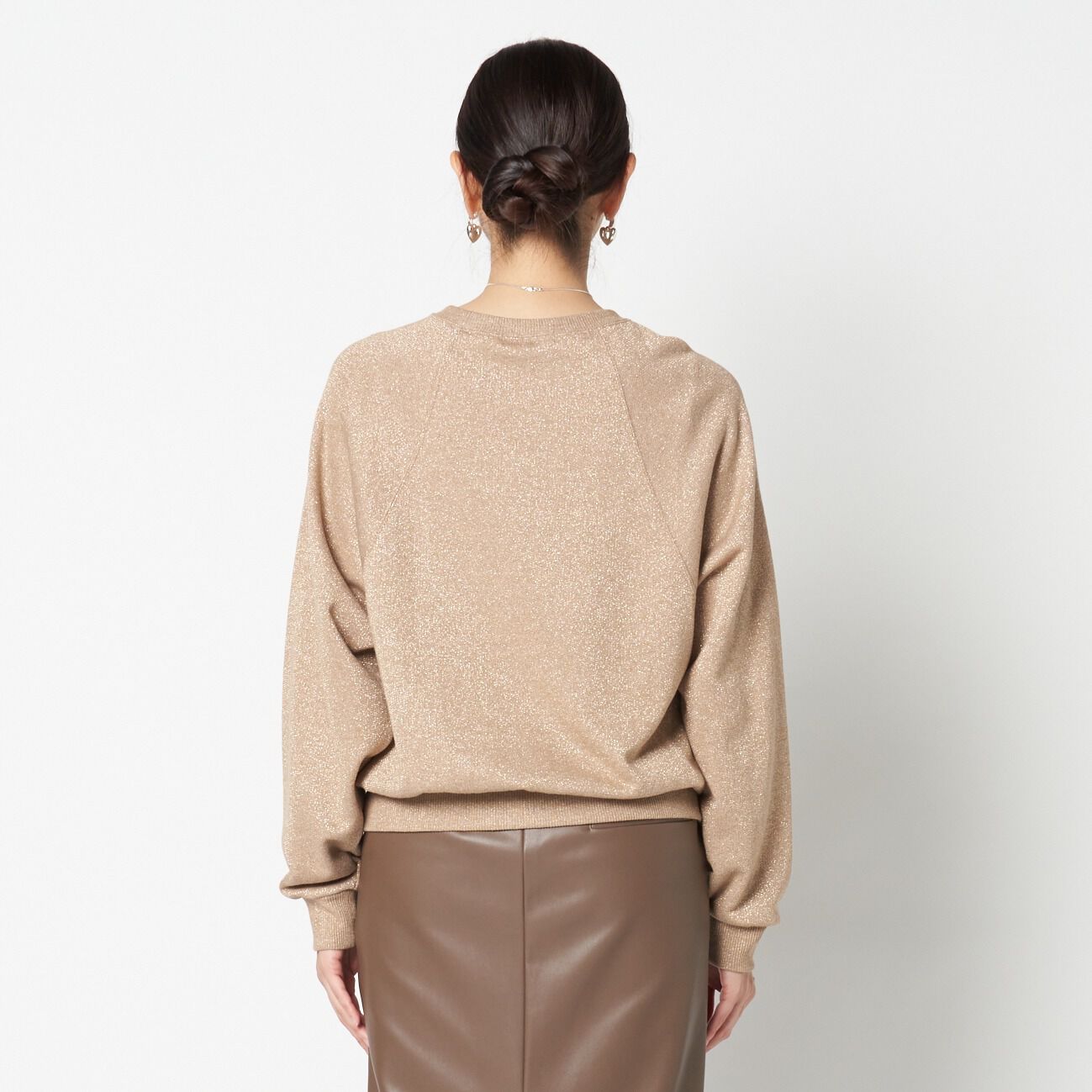 HELIOPOLE「HELIOPOLE GLITTER SWEAT SHIRT」|Tシャツ・カットソー|
