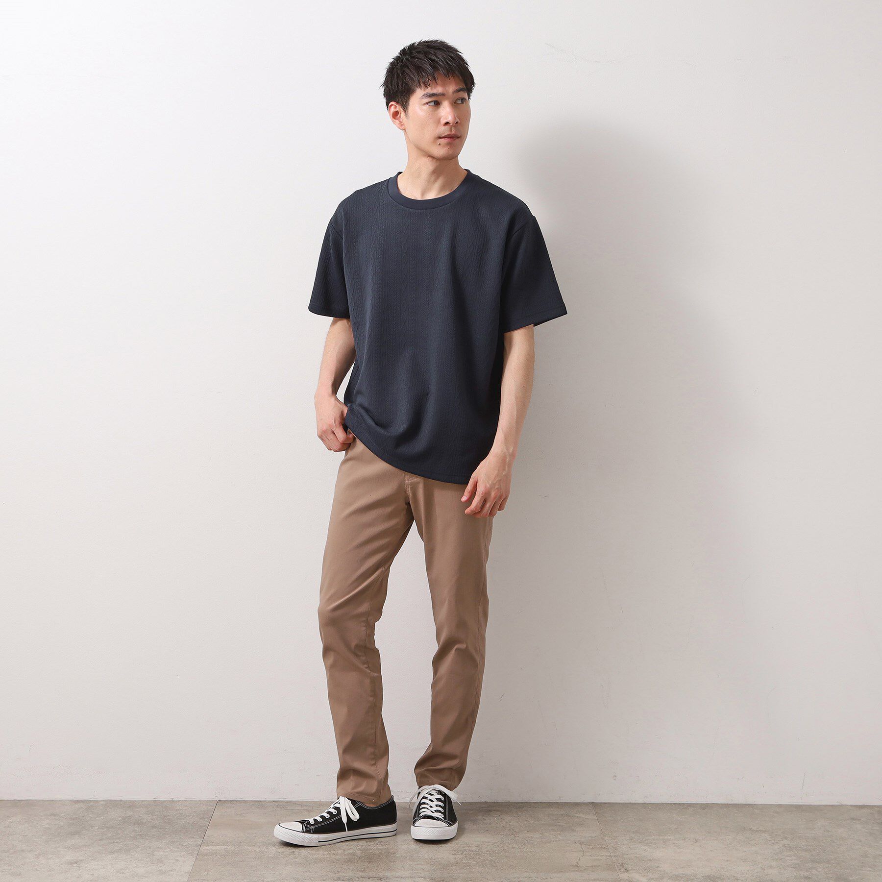 THE SHOP TK「ライトフクレジャカード 半袖Tシャツ 洗濯機OK」|Tシャツ・カットソー|