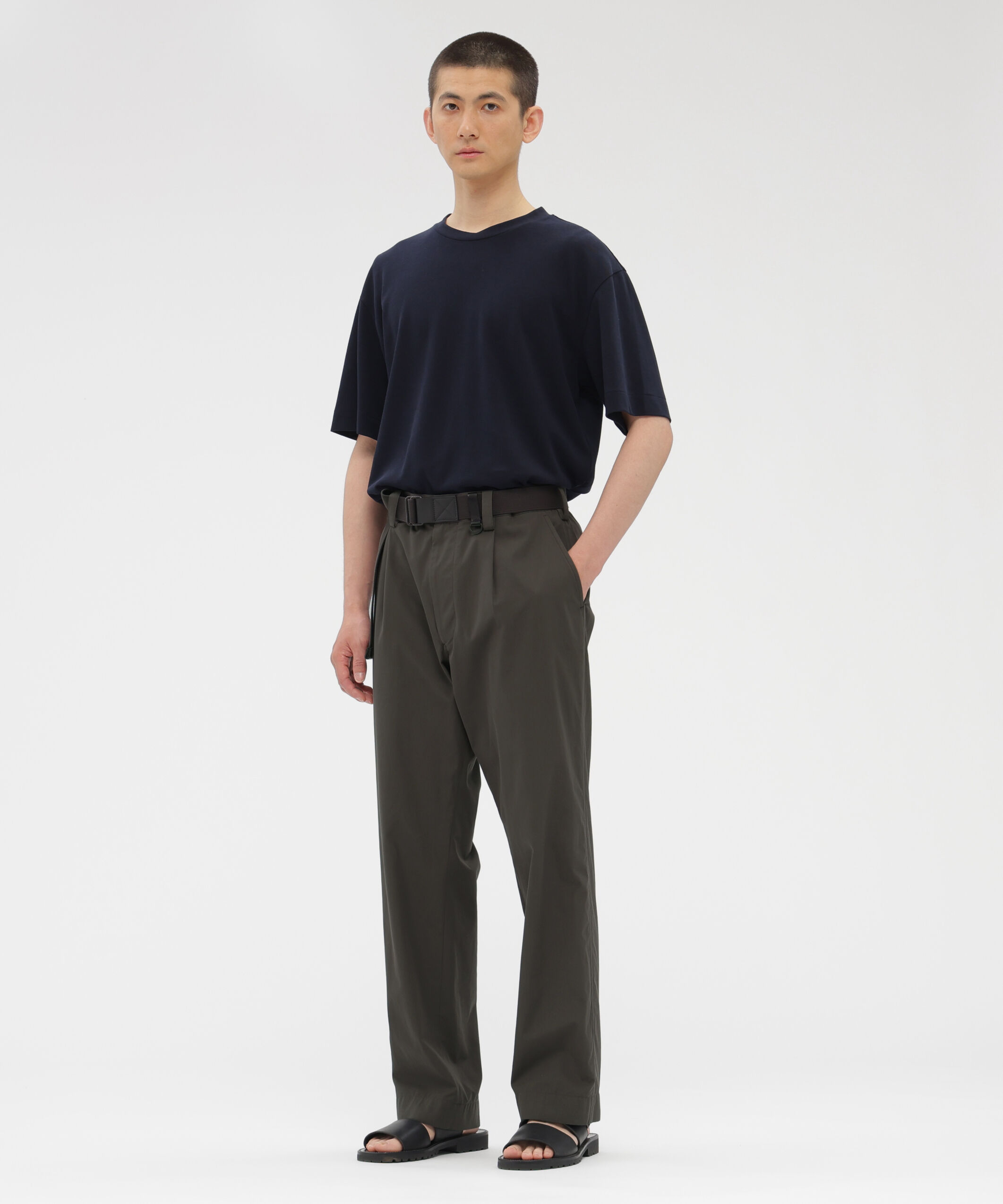 MARGARET HOWELL「FINE COTTON PLAINWEAVE TROUSERS」|その他|