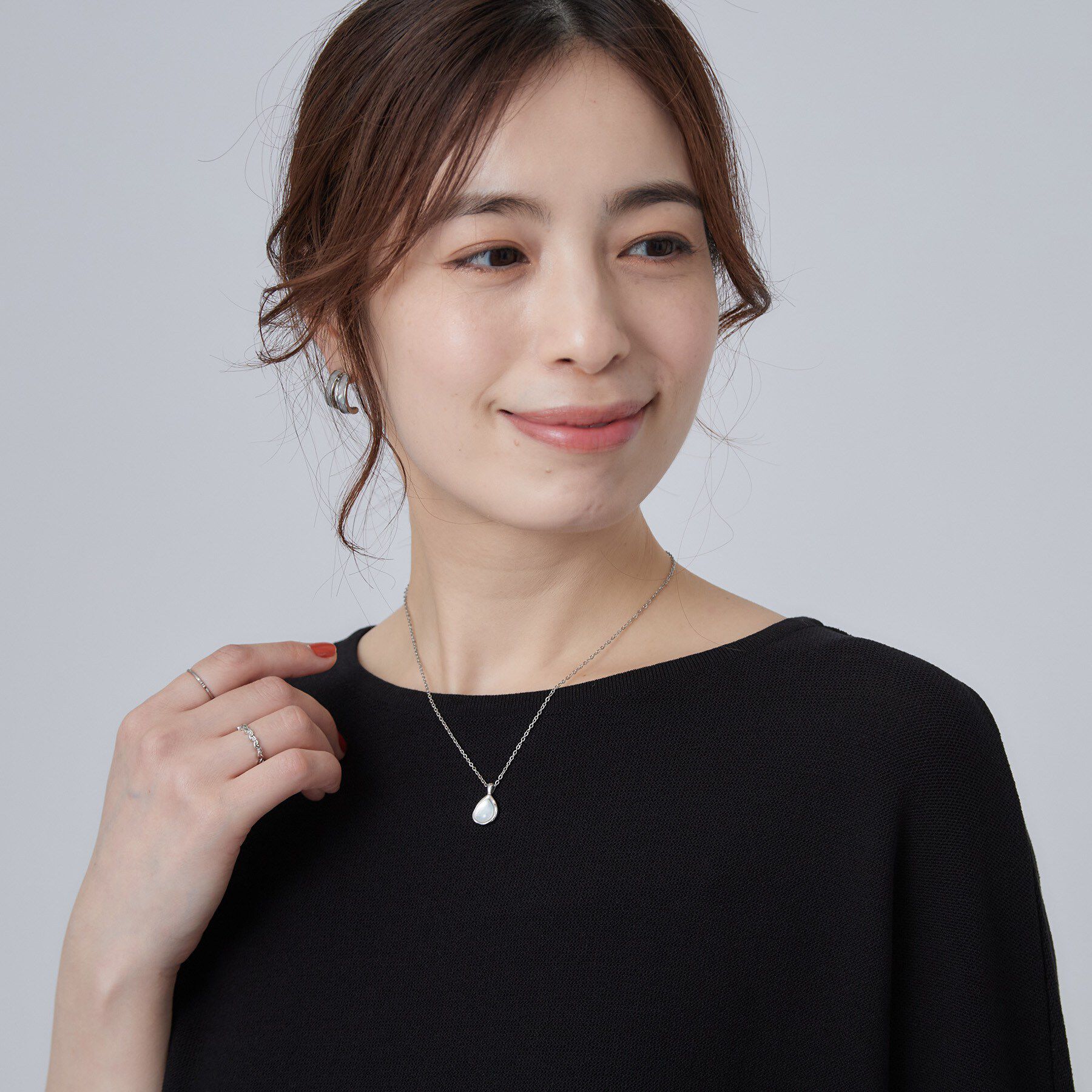 SHOO･LA･RUE「【ステンレス】ポイントモチーフネックレス」|ネックレス|