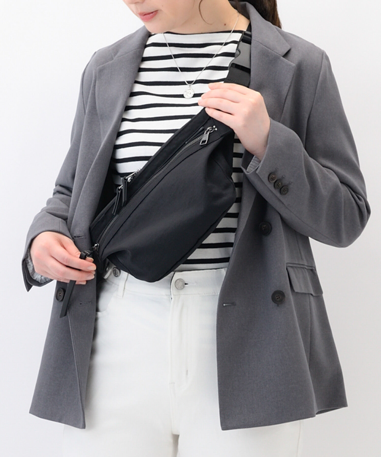 W&.Day/Night「W&.Day/Night ダブルアンドデイナイト キルッコ ボディバッグ 19142 バッグ ショルダー 」|ショルダー・メッセンジャー|ブラック